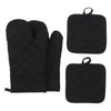 Heat Resistant Kitchen Gloves – 4-Piece Set for Baking, Grilling & Cooking