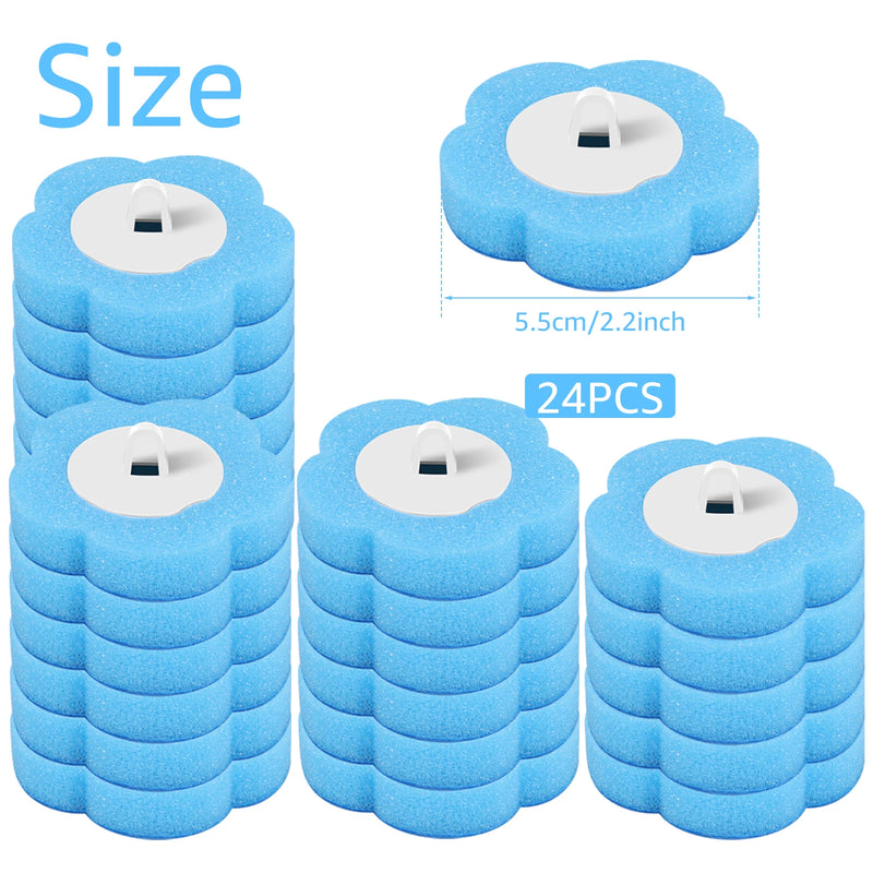 Auto-Opening Disposable Toilet Brush Kit