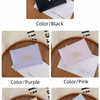 Compact Bow Tri-Fold Wallet with Multiple Card Slots