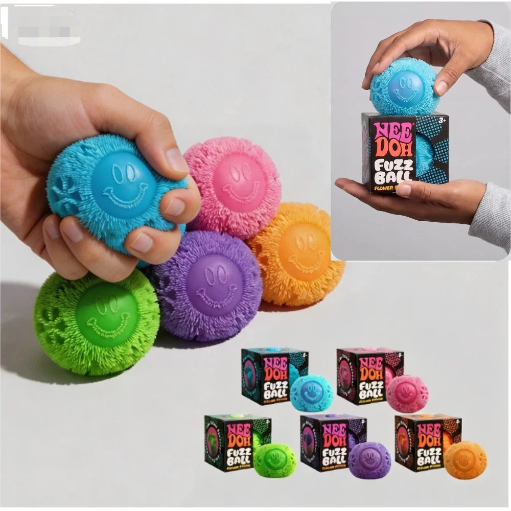 Nee Doh Fuzz Ball Stress Relief Toy