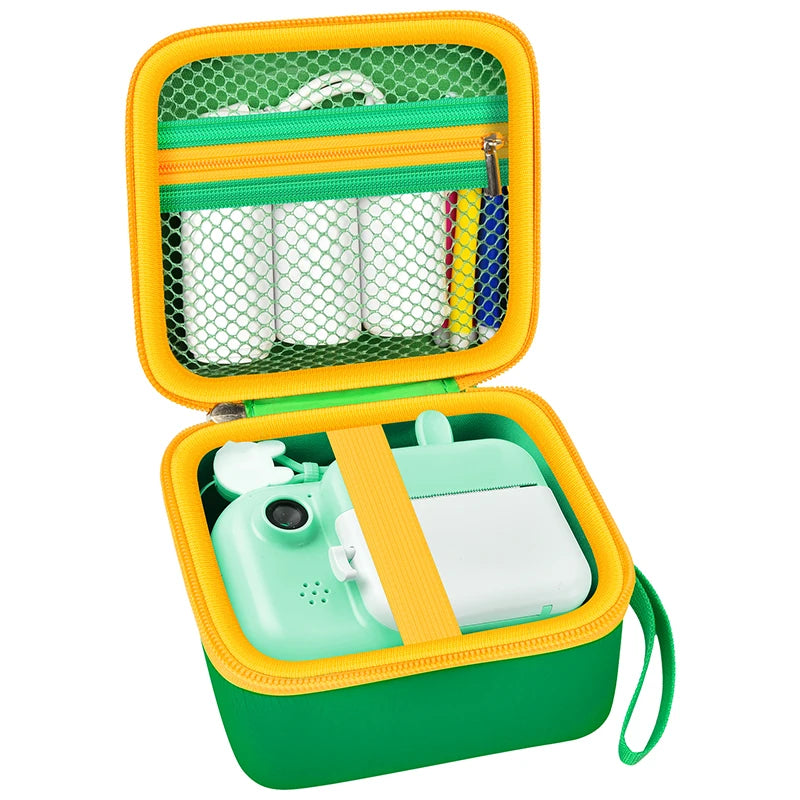 Kids Instant Print Camera Case with Storage Pocket