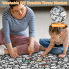 Reusable Coloring Blanket with 24 Markers