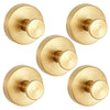 Stainless Steel Suction Cup Hooks - No-Drill Towel Holder