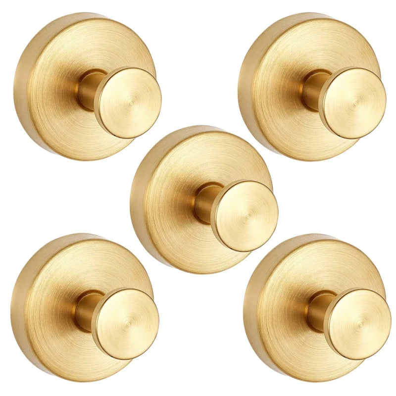 Stainless Steel Suction Cup Hooks - No-Drill Towel Holder