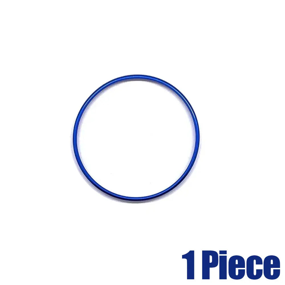 Aluminum Alloy Headlight Switch Trim Ring for Select VW Models