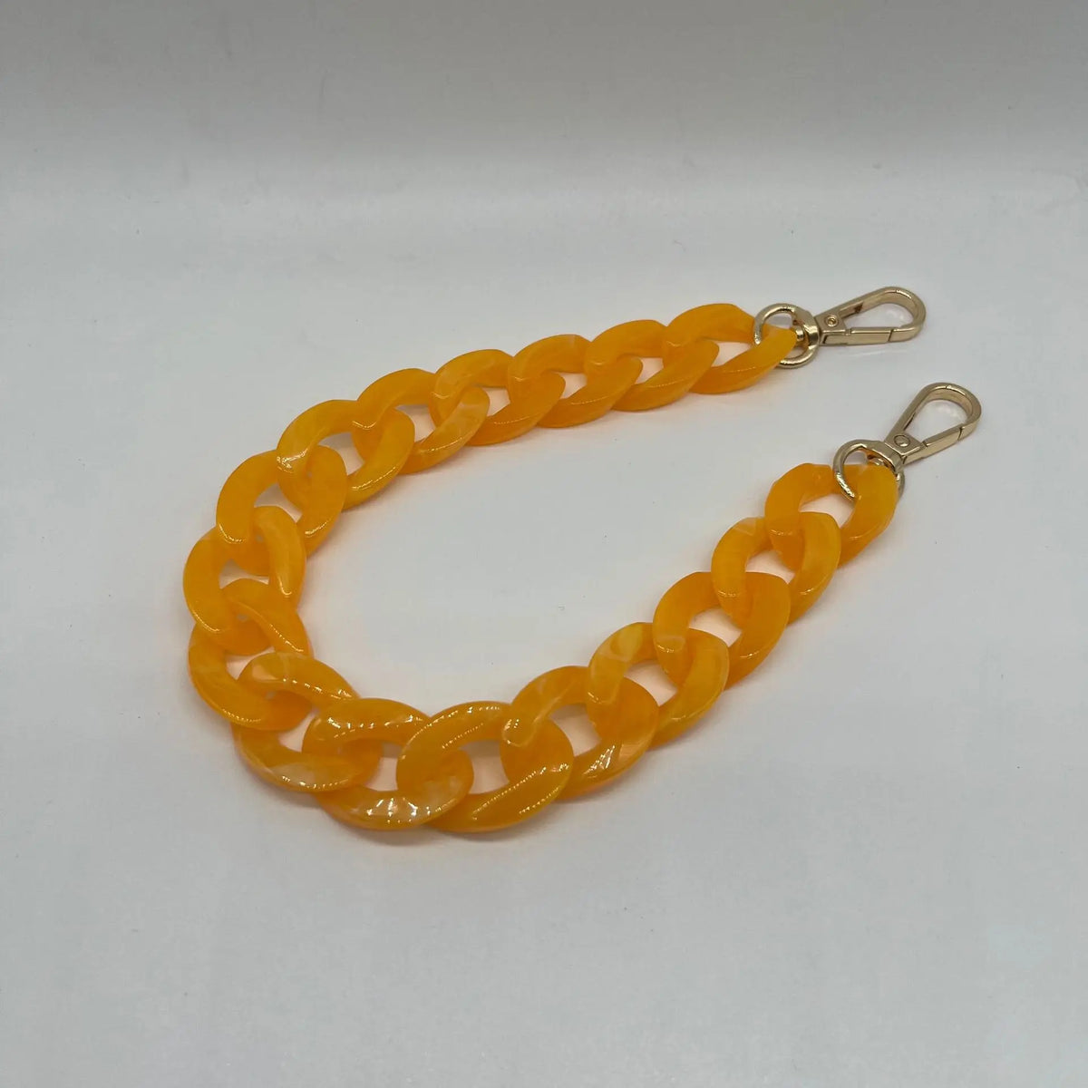 Vibrant Acrylic Bag Chain – Multicolor Shoulder & Phone Strap