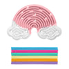Double-Sided Silicone Fidget Board with 12 Strings