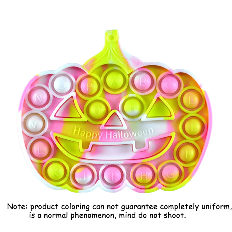 Rainbow Pop-It Fidget Board - Sensory Stress Relief Toy