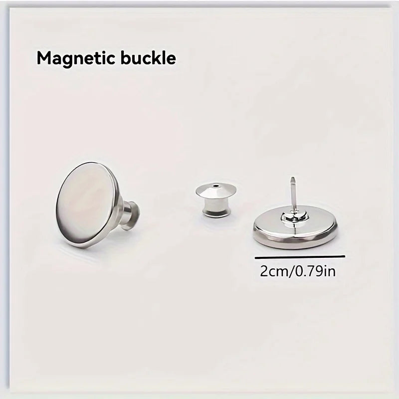 Magnetic Curtain Hook with Metal Clasp