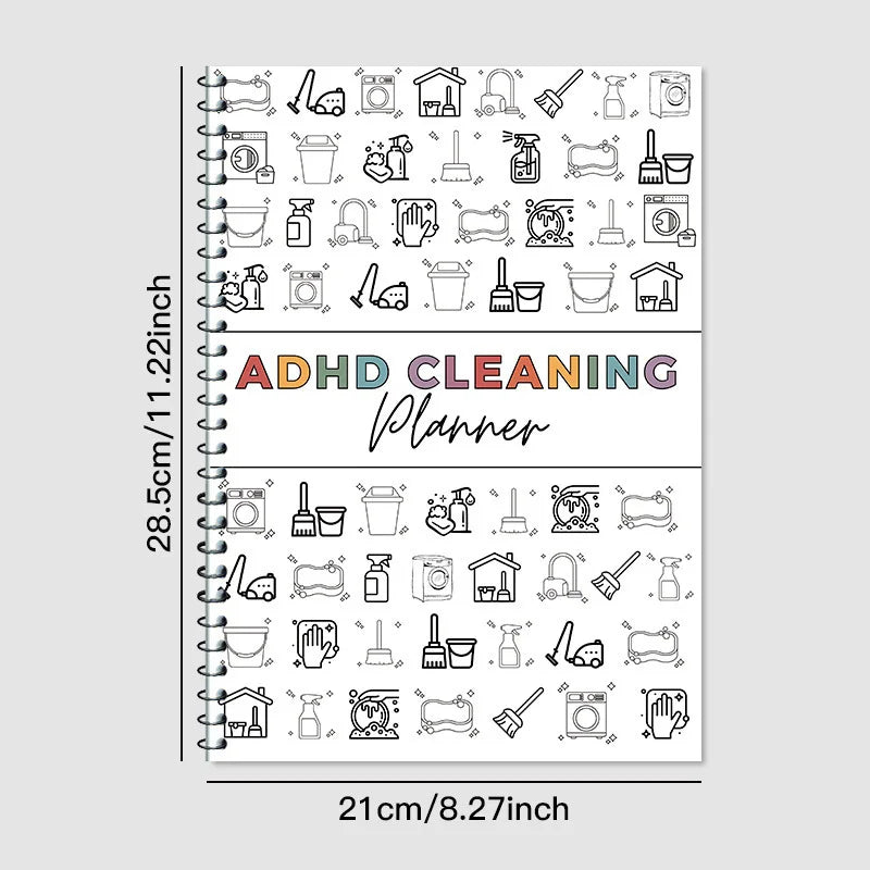 ADHD-Friendly Home Cleaning Planner Bundle