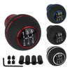 Universal Aluminum Alloy Shift Knob with Leather Grip