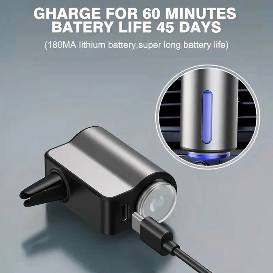 Adjustable Car Aromatherapy Diffuser with Three Scent Strengths