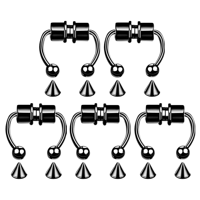 Aro de Septum Magnético sin Perforación
