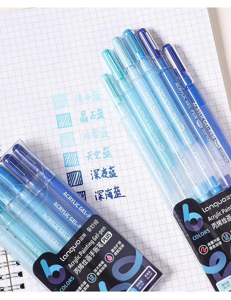 Vibrant Gel Pen Set – Smooth Writing for Art, Notes & Journaling