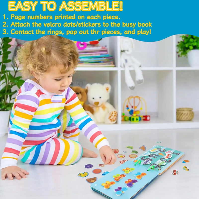 Montessori Busy Book for Toddlers