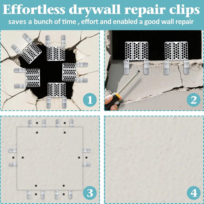 Drywall Repair Clips & Screws Kit