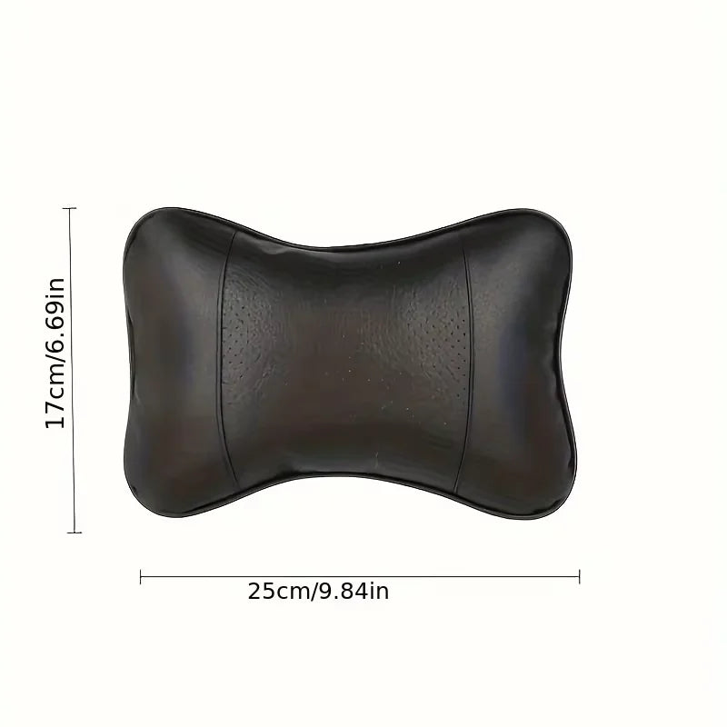 Breathable Mesh Car Headrest with Neck Support Pillow