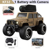 1:64 Scale RC Climbing Car with HD Camera and LED Lights