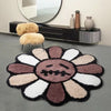 Alfombra de Girasol con Textura Tufted