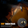 Rechargeable COB Work Light with Magnetic Base and Hanging Hook
