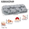 Rainbow Unicorn Silicone Chocolate & Mousse Mold