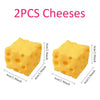 Extra Large Slow-Rise Cheese Squishy Fidget Toy