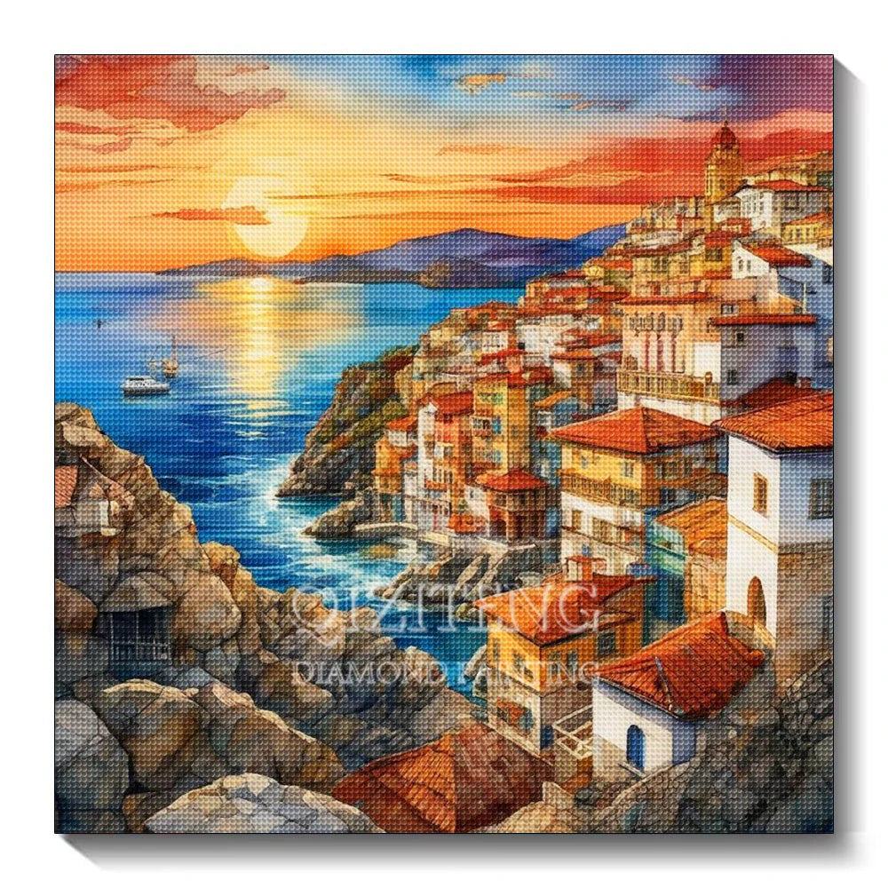 5D Diamond Painting Kit - Scenic Landscape Art