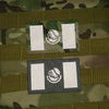 Mexico Flag Eagle 3D Embroidery Patch with Hook-and-Loop Backing