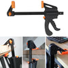 4-Inch Quick-Release Woodworking Bar Clamps (Set of 2 or 5)