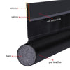 Adjustable Door Bottom Seal Strip Draft Stopper with Acoustic Foam