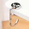 Zinc Alloy Folding Bag Hook with Wallet Clip