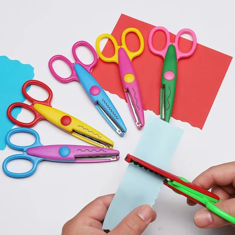 Decorative Wavy Pattern Scissors for Paper Crafts
