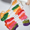 250-Color Embroidery Floss Collection for Cross-Stitch and DIY Crafts