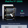 Magnetic Paper-Feel Screen Protector for iPad (2-Pack)