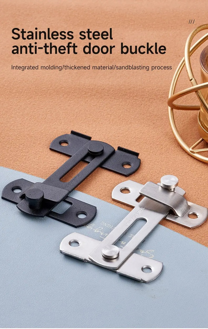 Stainless Steel Hook and Eye Door Latch