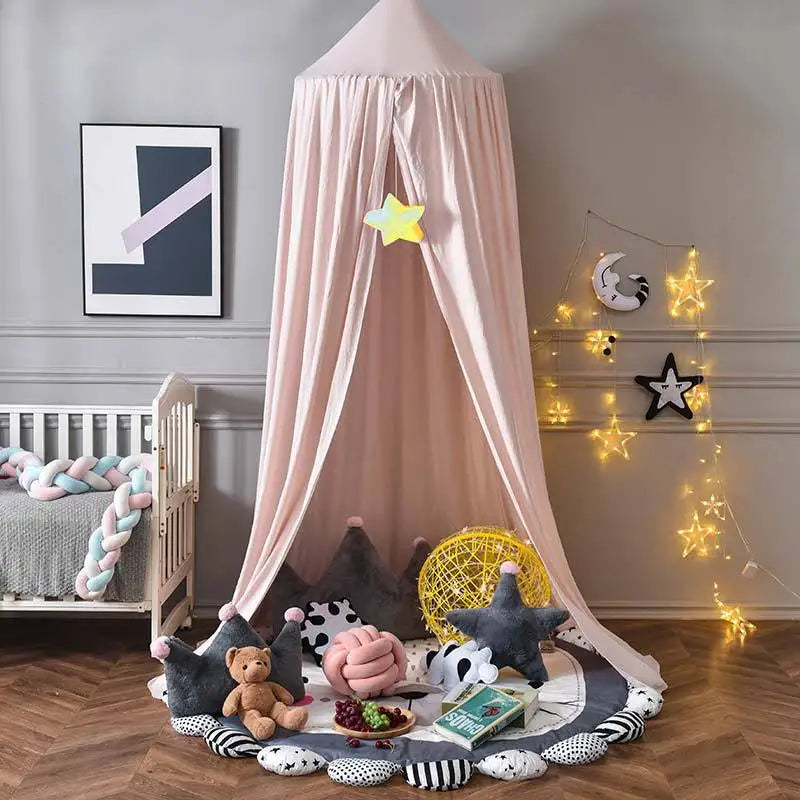Princess Canopy Bed Net for Kids – Mosquito Protection & Dreamy Room Decor