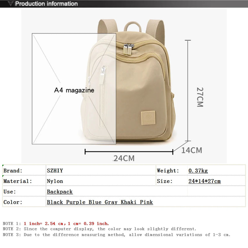 Waterproof Soft-Structure Mini Backpack