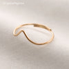 Bague d'orteil en argent sterling ajustable