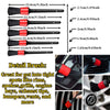 6-Piece Car Detailing Brush Set for Wheels, Dashboards & Vents