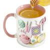 Crochet-Design Ceramic Coffee Mug