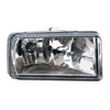Clear plastic fog light assembly for a Chevy Silverado 2500HD/3500HD, Tahoe, Suburban & Avalanche.