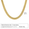 Chunky Gold Plated Stainless Steel Link Necklace