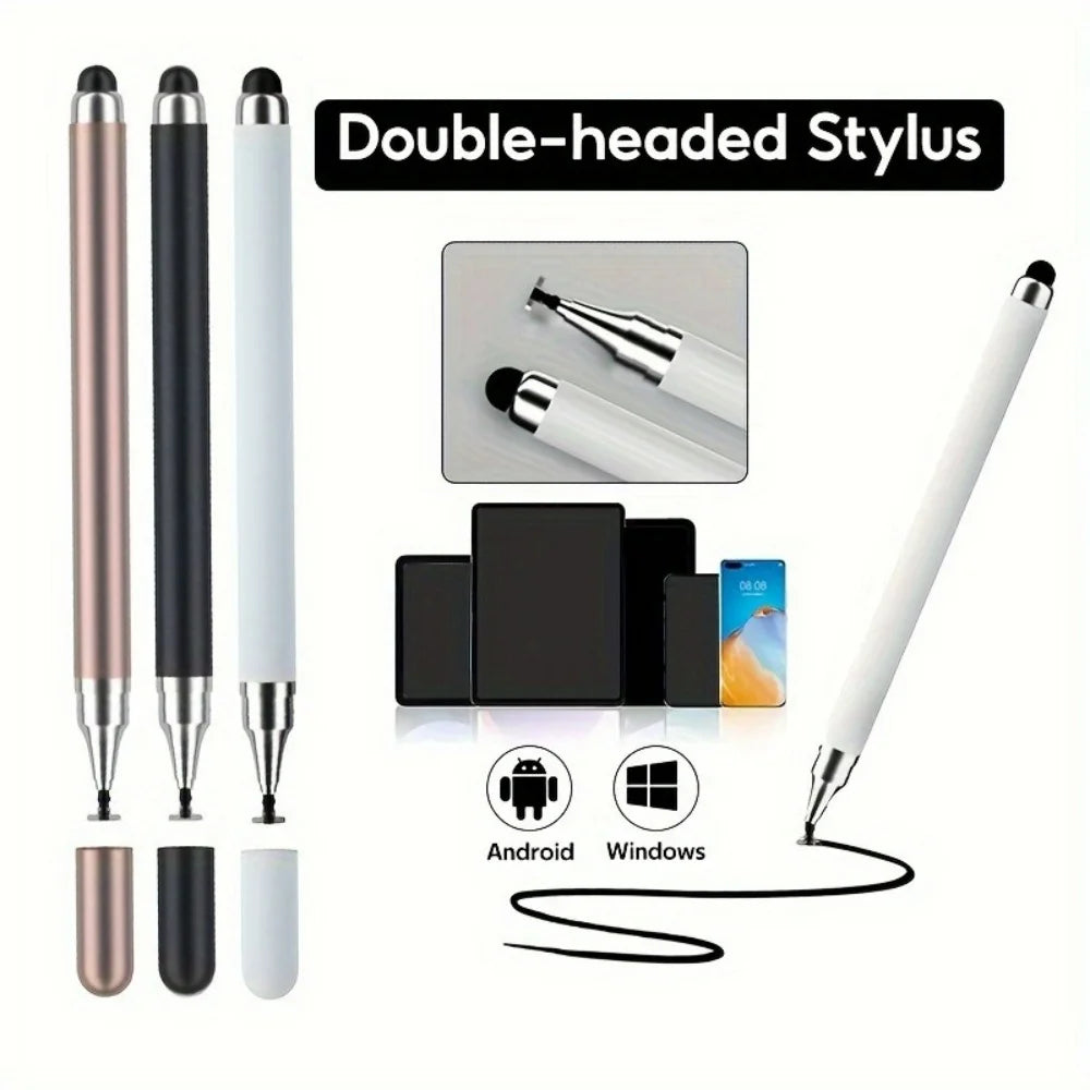 Universal 2-in-1 Stylus Pen for Touch Screens