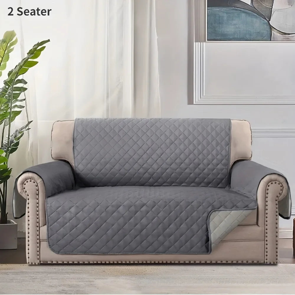 Reversible Non-Slip Sofa Cover for Pets & Everyday Protection
