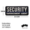 Reflective IR Security Patch with Hook & Loop Backing