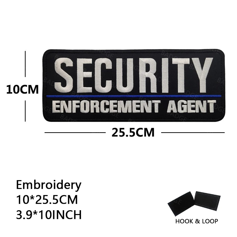 Reflective IR Security Patch with Hook & Loop Backing