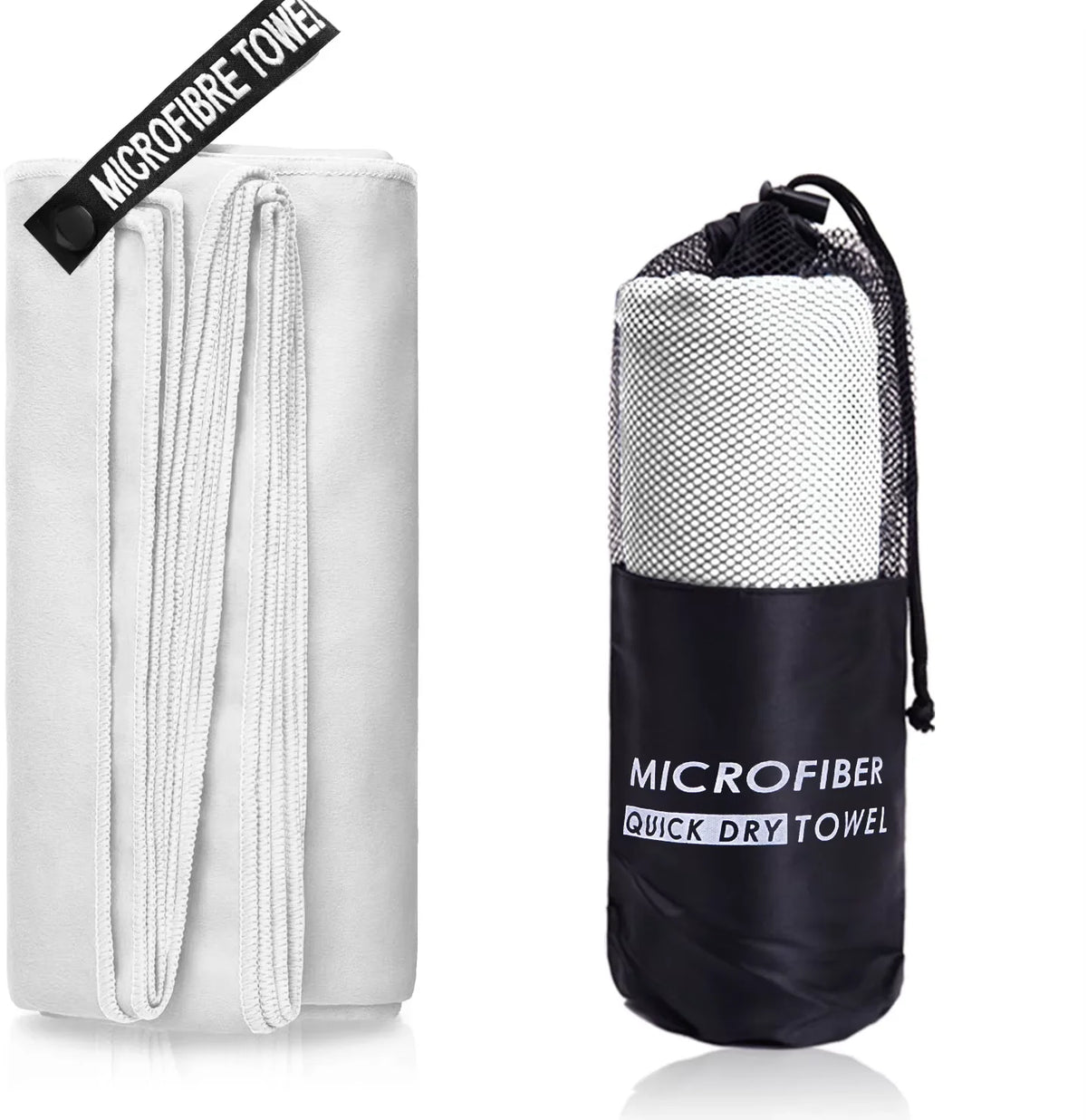 Serviette de voyage en microfibre à séchage rapide