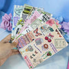 Cartoon Bow Design Insert Cards for Transparent Tablet Cases