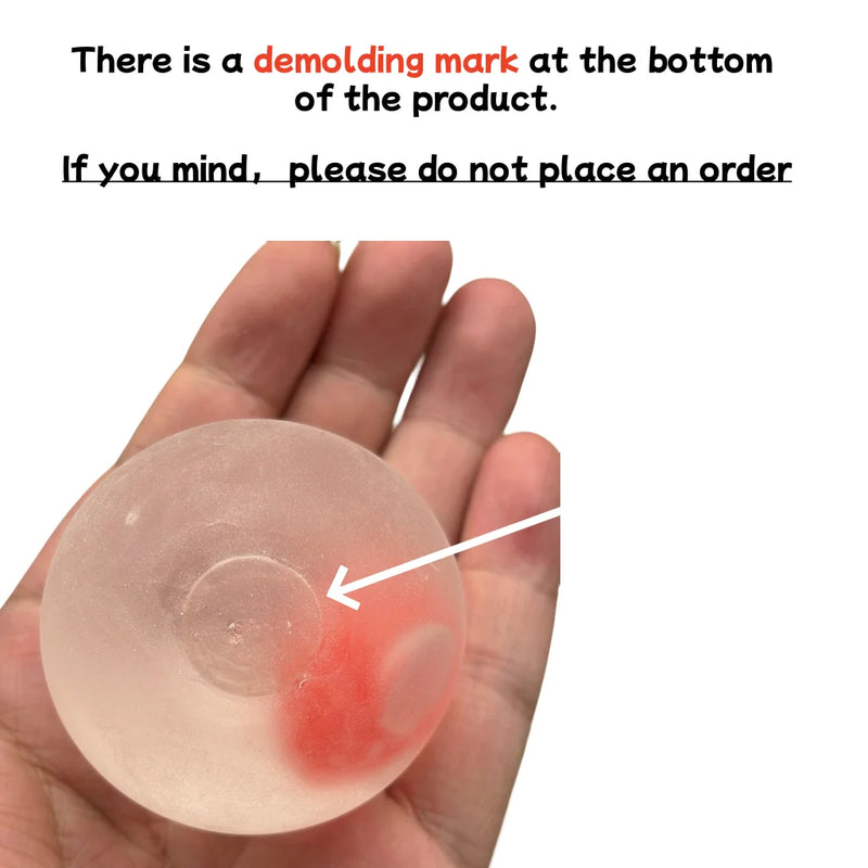 Strawberry Mochi Squishy Stress Relief Toy