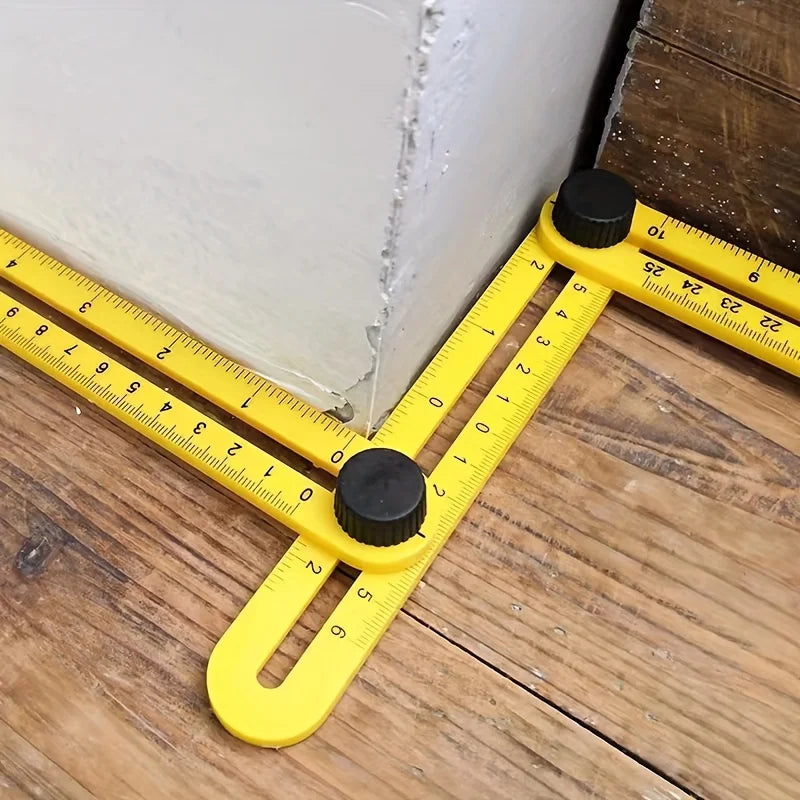 Foldable Multi-Angle Ruler for Precision Measuring